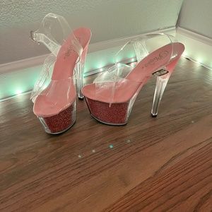 Pleaser sky 308G-T 6inch heels